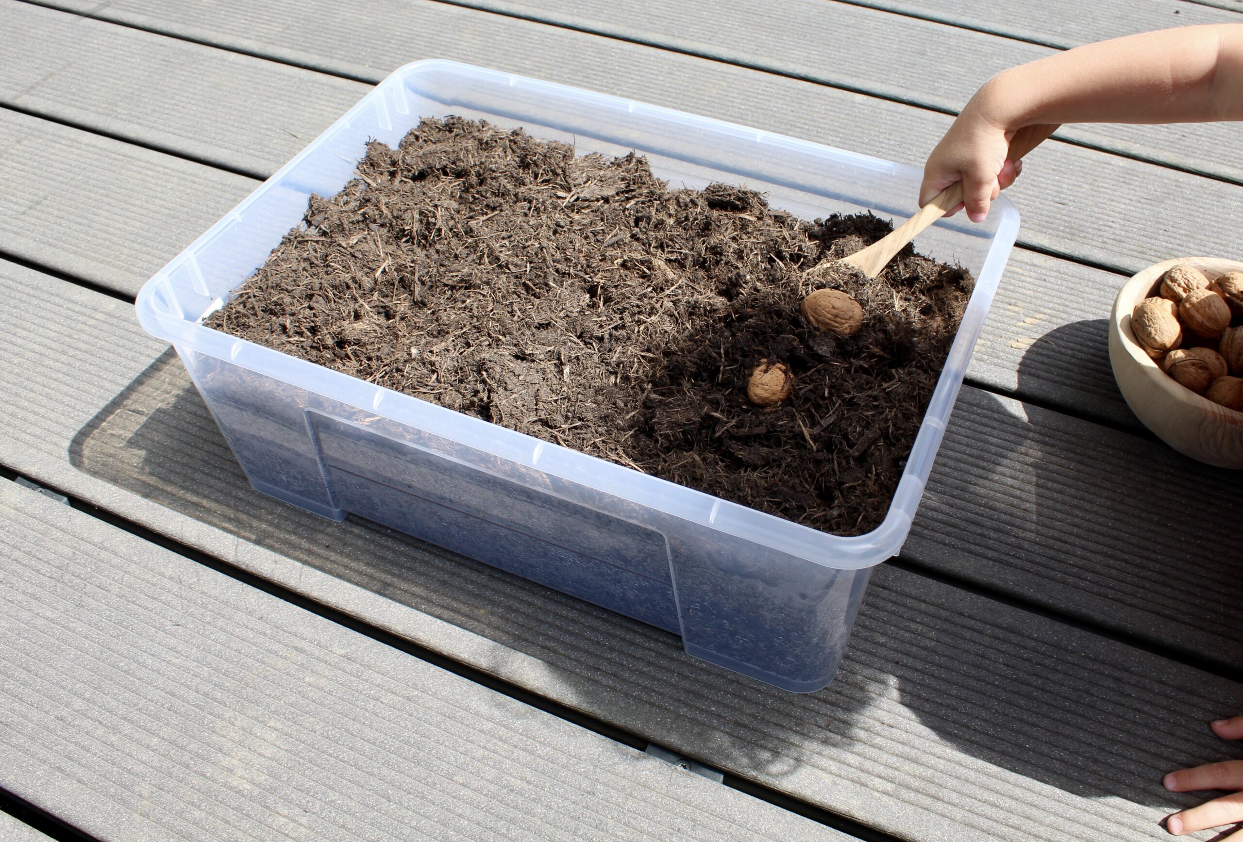 Autumn Sensory Bin